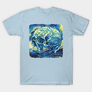 The Skull Van Gogh Style T-Shirt